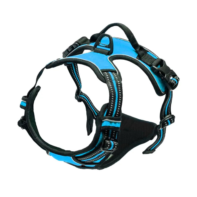 Pet Dog Harness Reflective Adjustable Breathable Vest.