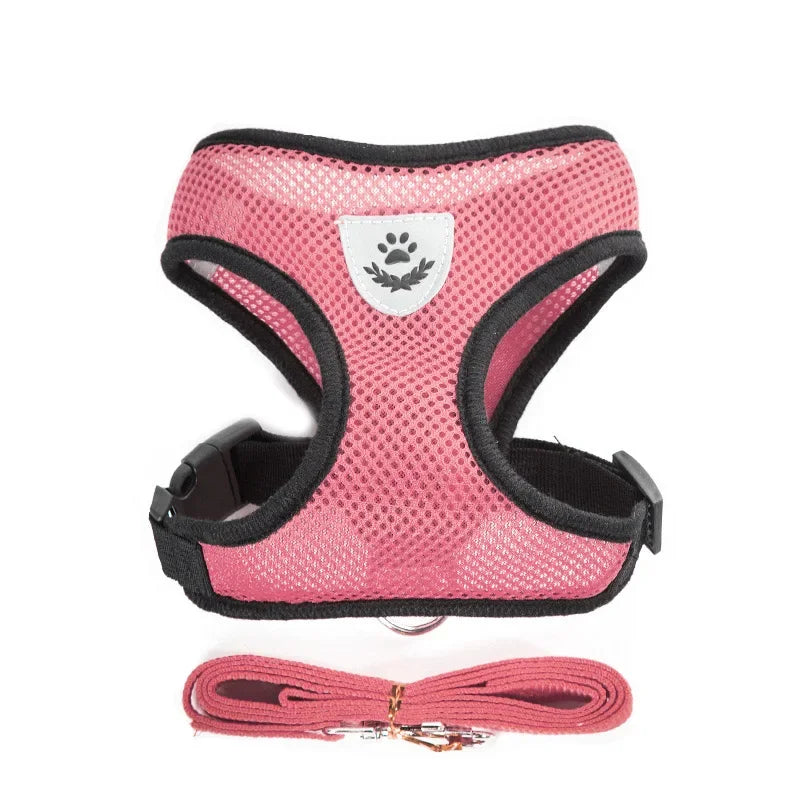 Puppy Cat Vest Harness With Leash.