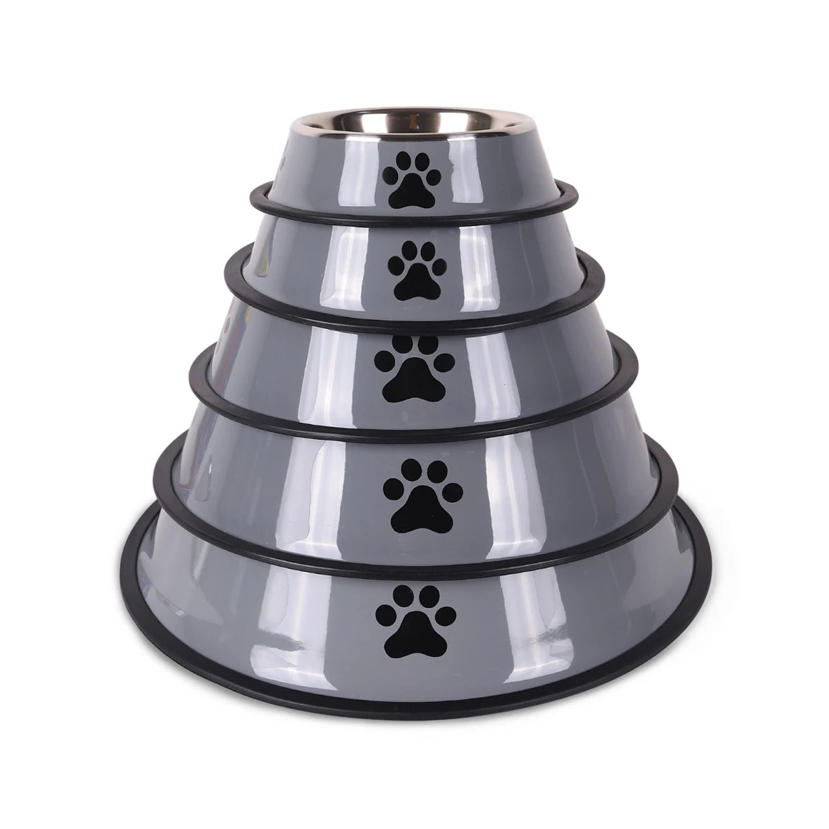 1PC Stainless Steel Pet Bowl