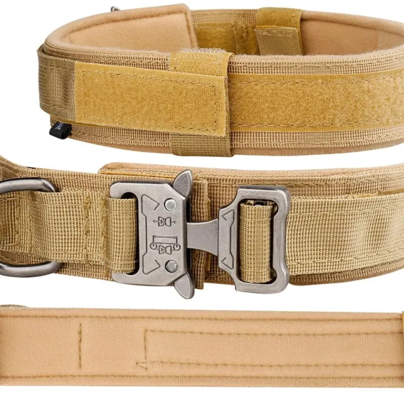 Tactical Dog Collar For Medium And Large Dogs.