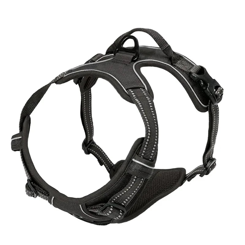 Pet Dog Harness Reflective Adjustable Breathable Vest.