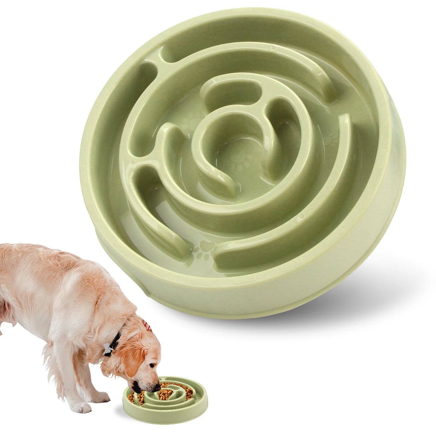 Pet Dog Slow Feeder Bowl